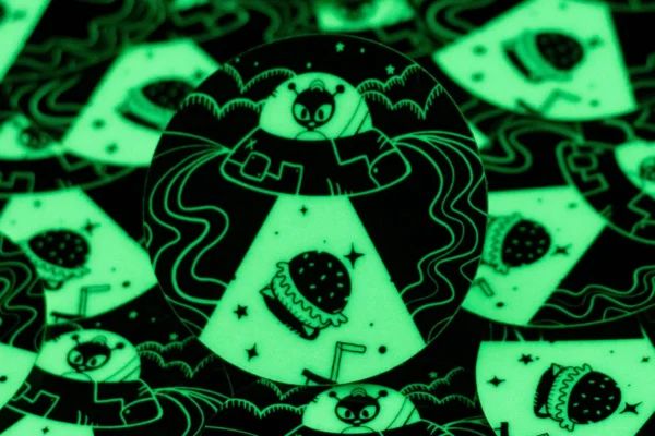 Using Glow in the Dark Stickers in Art and Design: Creative Inspirations