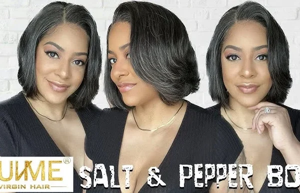 Salt And Pepper Wig