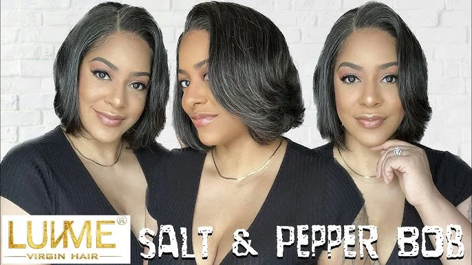 Salt And Pepper Wig