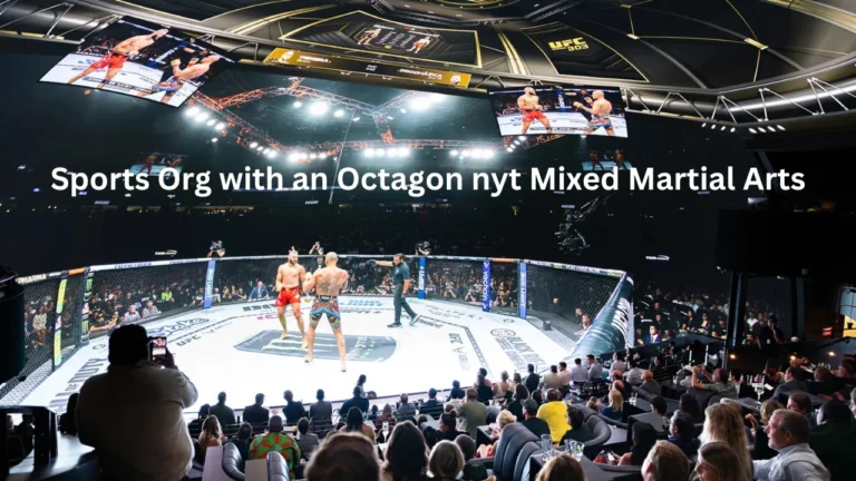 Sports Org with an Octagon NYT Mixed Martial Arts