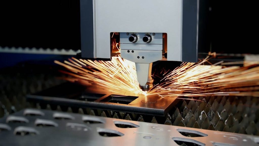 Laser cutting carbon steel process