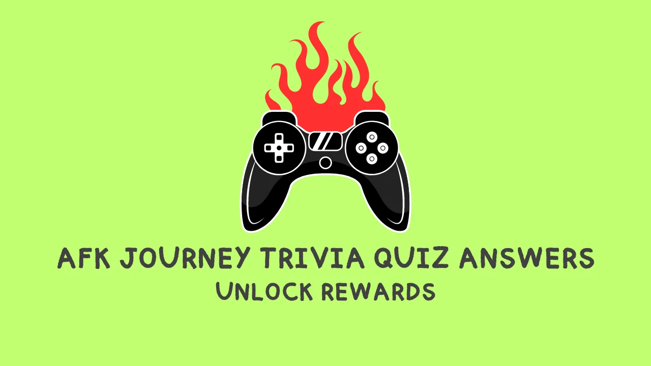 afk journey trivia quiz answers