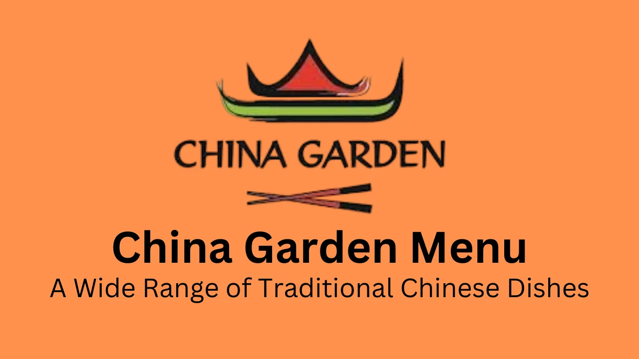 china garden menu